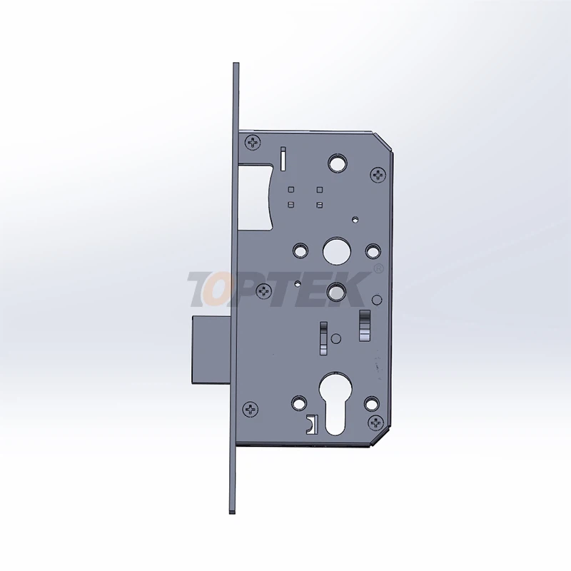 Fire-rated Latch Mortise